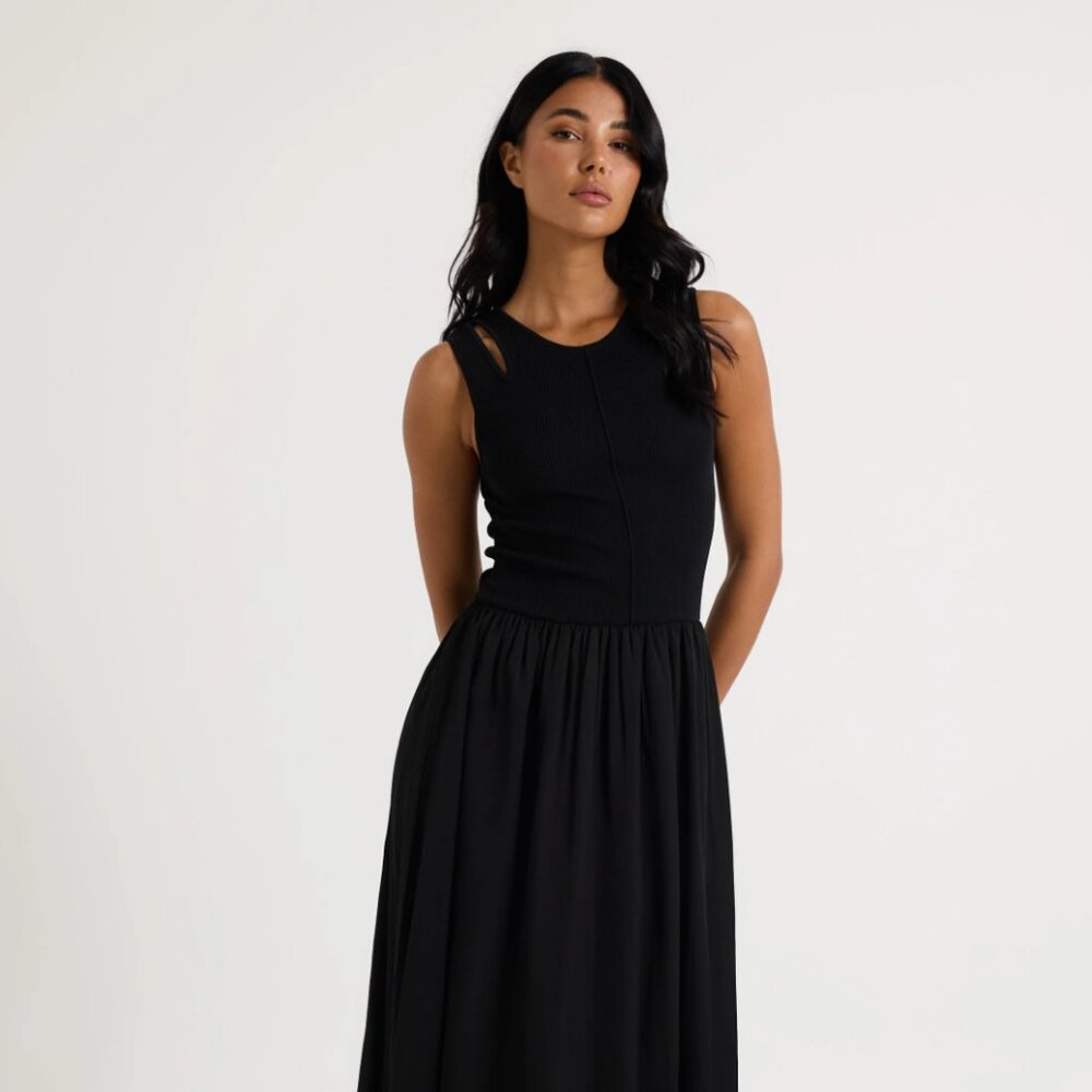 Bronze Snake / Lioness Pirouette Maxi Dress